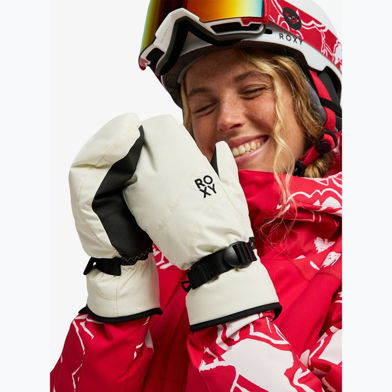 Damen Snowboardhandschuhe Roxy Jetty Solid whisper white 6
