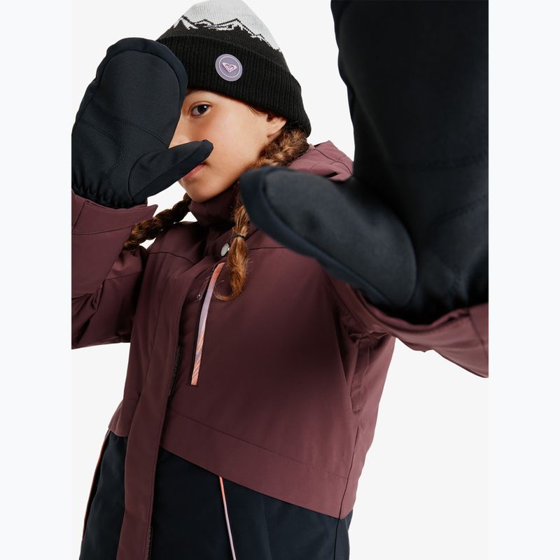 Kinder Snowboardhandschuhe Roxy Jetty Solid Mitt true black 6