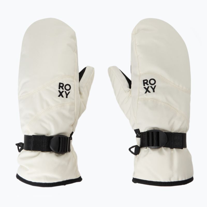 Damen Snowboard-Handschuhe Roxy Jetty Solid Mitt whisper white 2