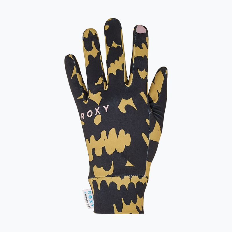 Damen Snowboardhandschuhe Roxy Hydrosmart Liner fennel seed/big flower 2