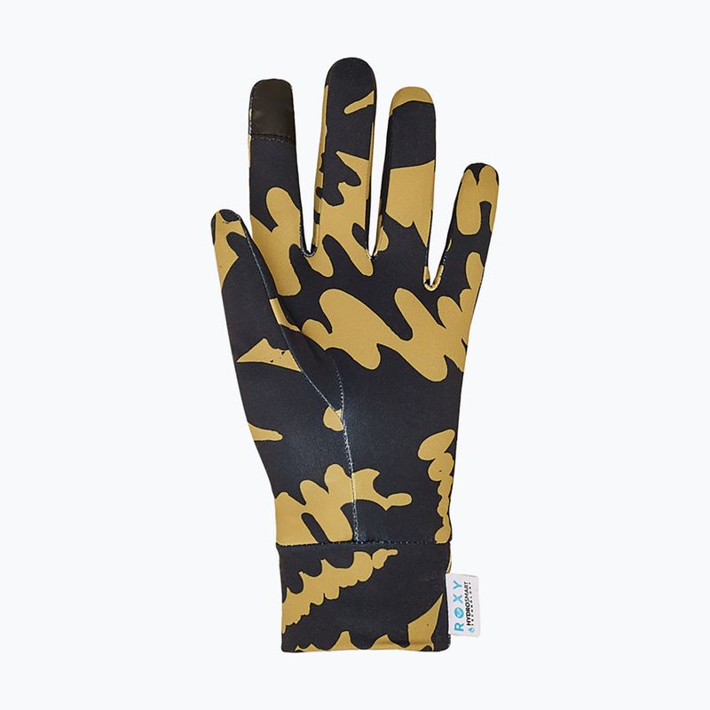 Damen Snowboardhandschuhe Roxy Hydrosmart Liner fennel seed/big flower 3