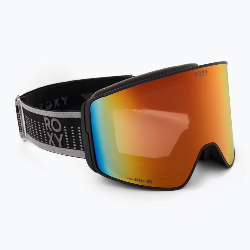 Damen Snowboardbrille ROXY Storm MG black/clux ml infrared 2