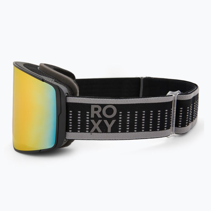 Damen Snowboardbrille ROXY Storm MG black/clux ml infrared 5