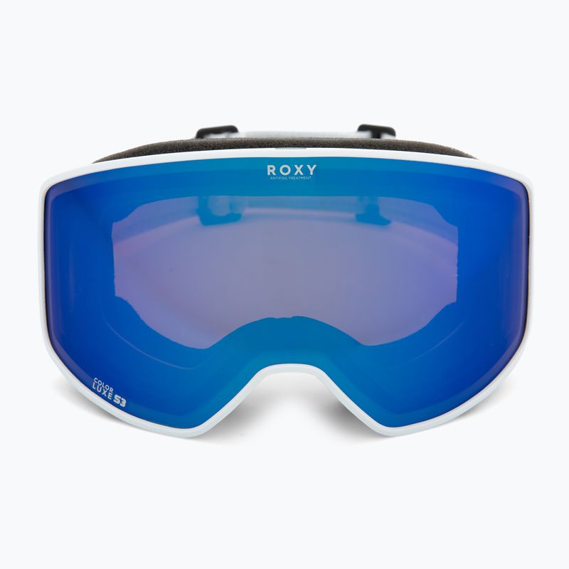 Damen Snowboardbrille ROXY Storm W white/clux ml blue 2