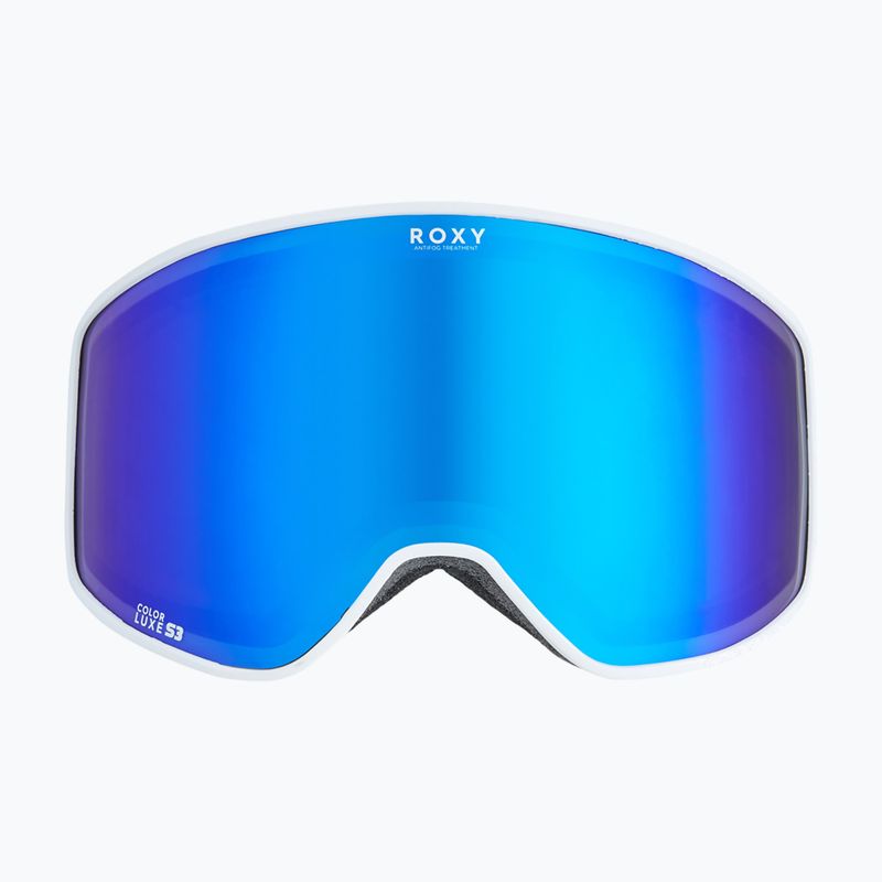 Damen Snowboardbrille ROXY Storm W white/clux ml blue 2