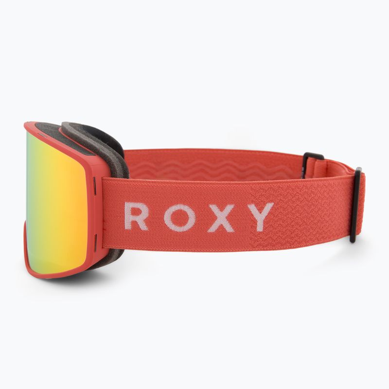 Damen-Snowboardbrille ROXY Storm W coral chic/clux ml orange 4
