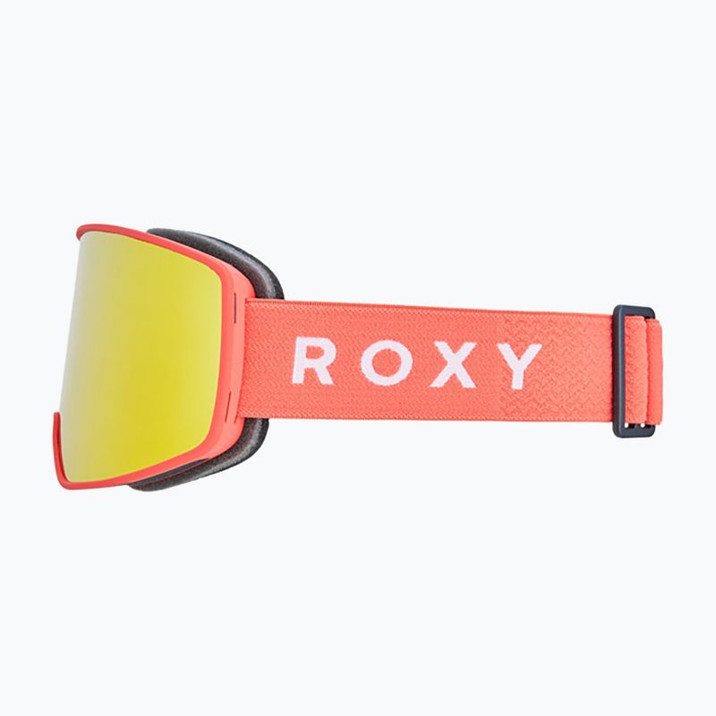 Damen-Snowboardbrille ROXY Storm W coral chic/clux ml orange 4