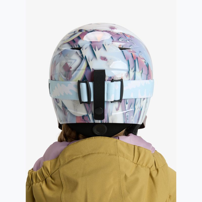 Kinder-Skibrille ROXY Missy big flowers/clux ml light blue 8