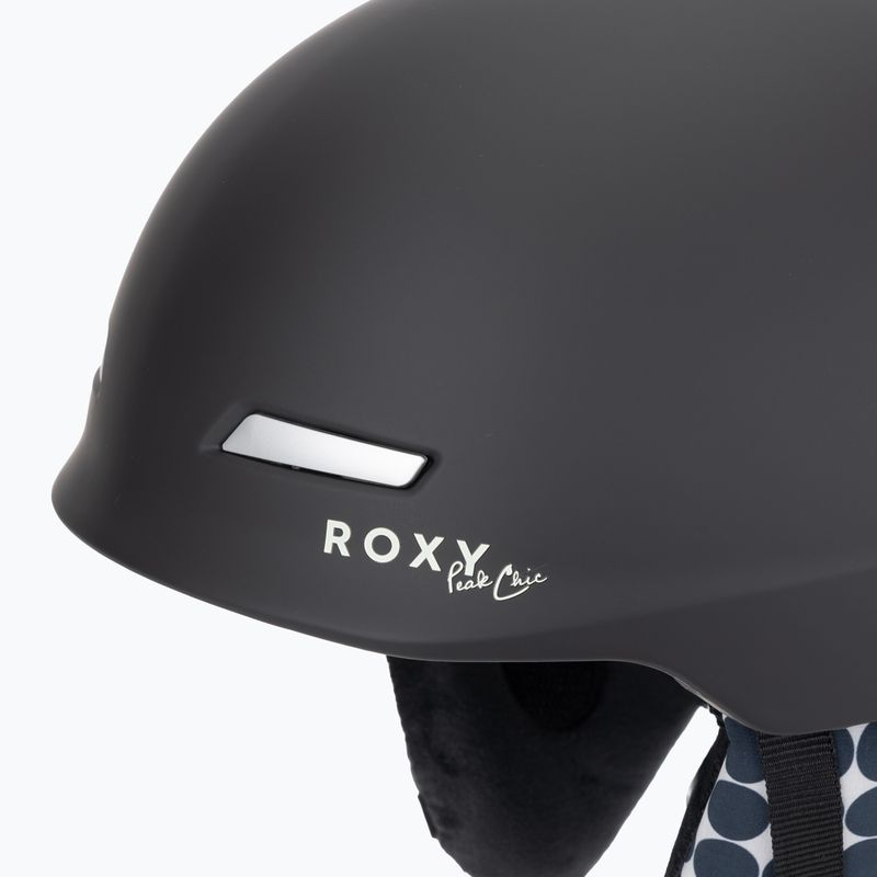 Snowboardhelm ROXY Angie anthracite sol searcher ditsy 7