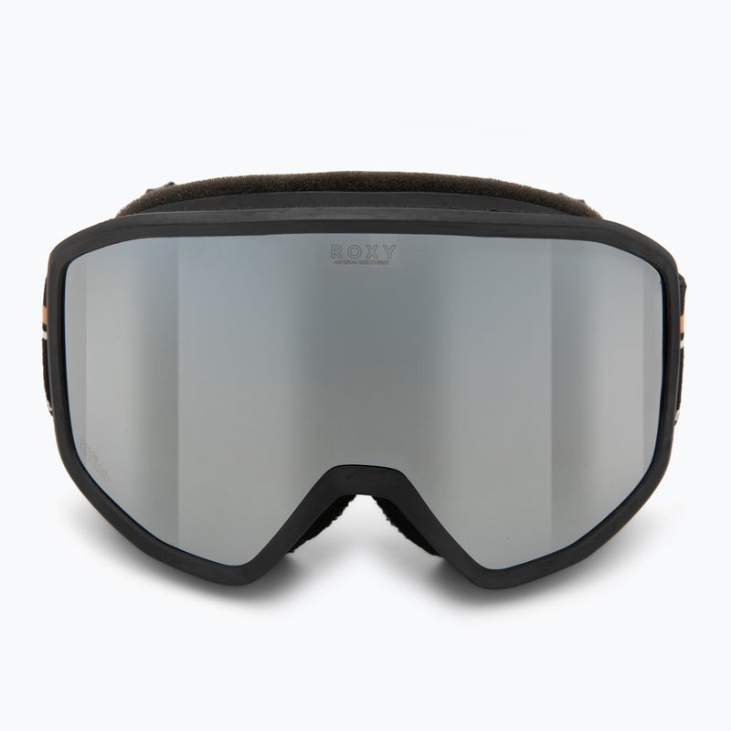 Damen-Snowboardbrille ROXY Izzy black/clux ml silver 2