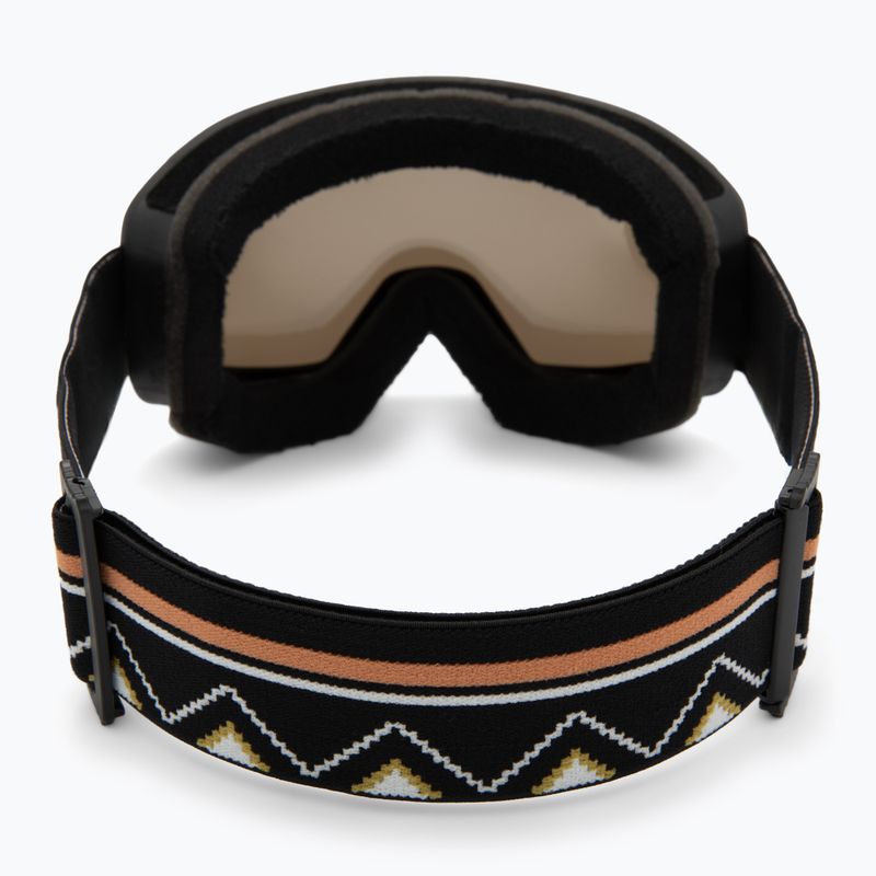 Damen-Snowboardbrille ROXY Izzy black/clux ml silver 3