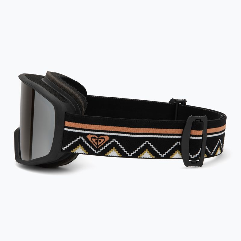 Damen-Snowboardbrille ROXY Izzy black/clux ml silver 4