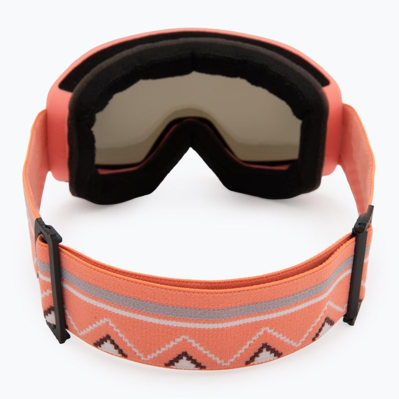 Damen-Snowboardbrille ROXY Izzy coral chic/clux ml l purple 3