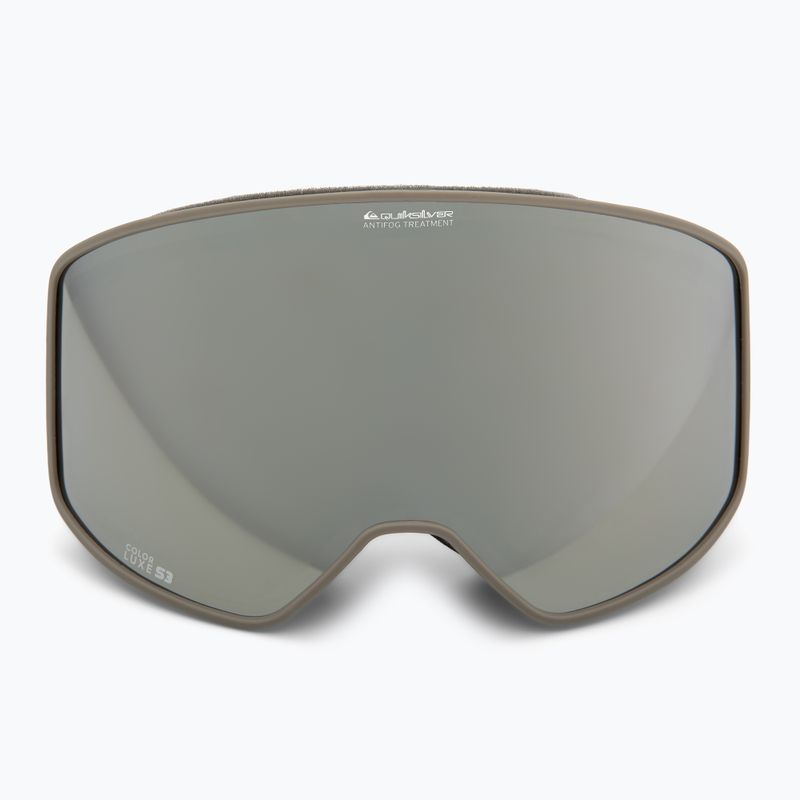 Snowboardbrille Quiksilver Storm fallen rock/clux ml silver 2
