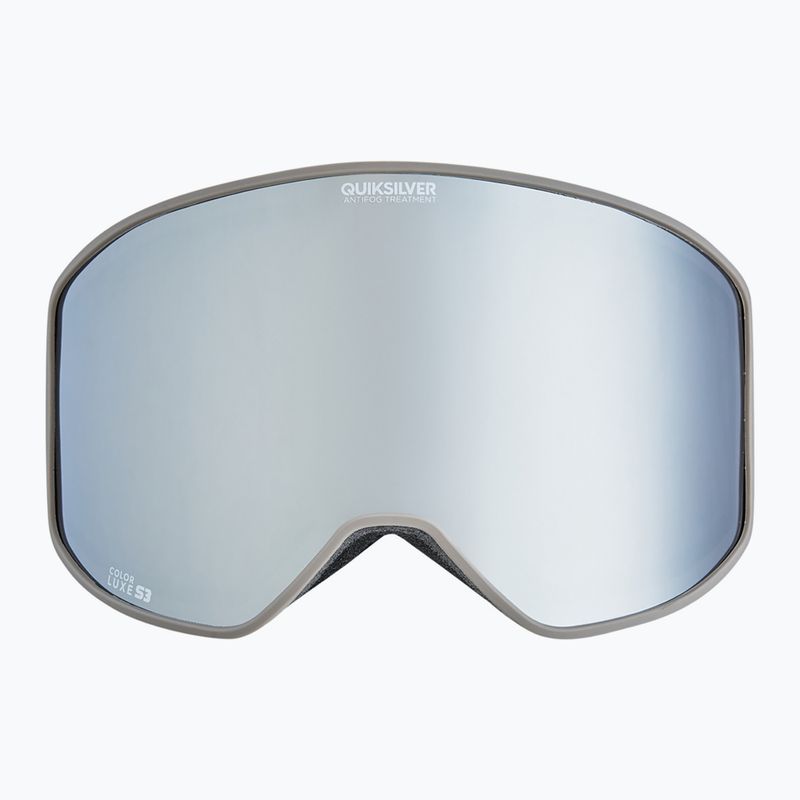 Snowboardbrille Quiksilver Storm fallen rock/clux ml silver 2