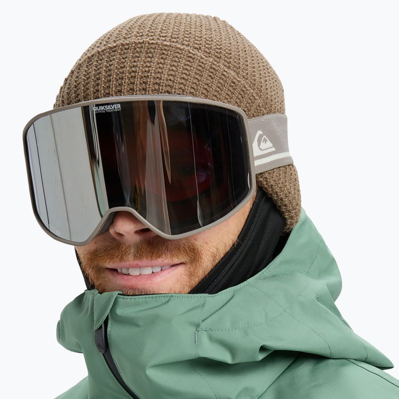 Snowboardbrille Quiksilver Storm fallen rock/clux ml silver 6