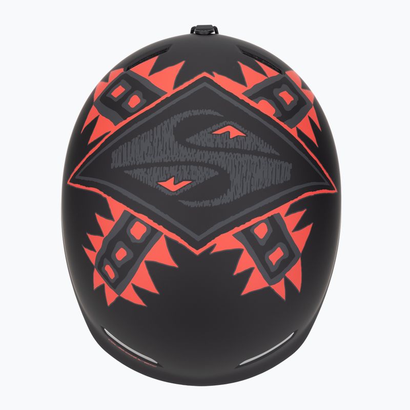 Skihelm Quiksilver Play black swell ovation 6