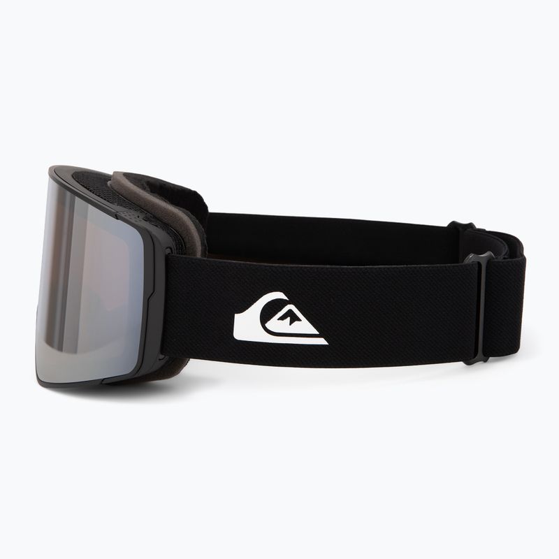 Herren Snowboardbrille Quiksilver Storm MG black/ black clux ml silver 4