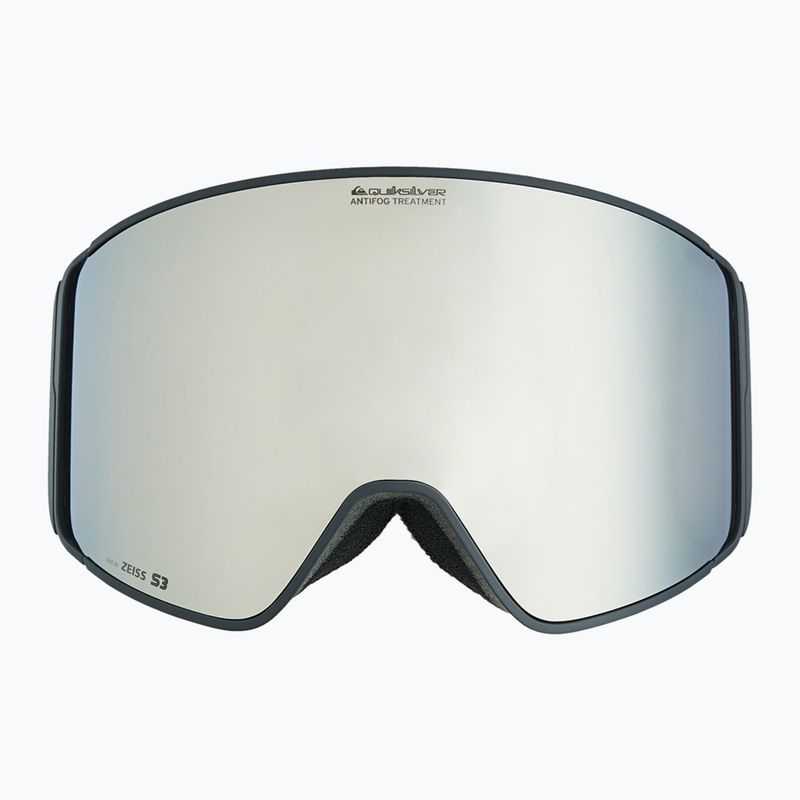 Herren Snowboardbrille Quiksilver Storm MG black/ black clux ml silver 2