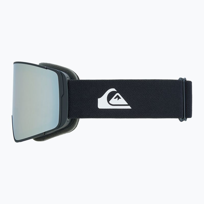 Herren Snowboardbrille Quiksilver Storm MG black/ black clux ml silver 4
