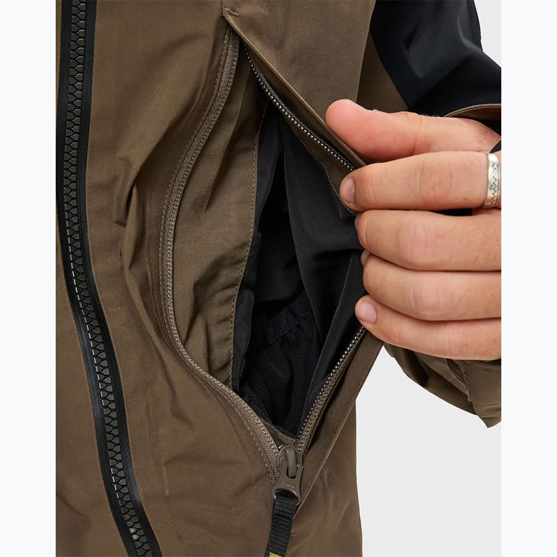 Kinder-Snowboardjacke Quiksilver Forever Stretch GTX canteen 7