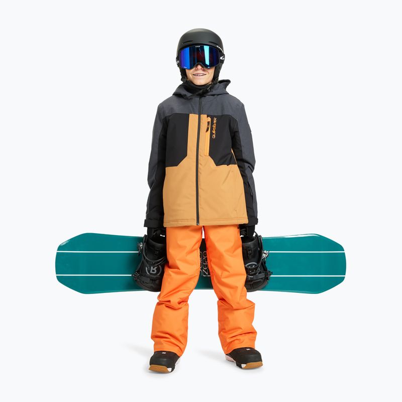 Kinder-Snowboardhose Quiksilver Estate orange peel 2