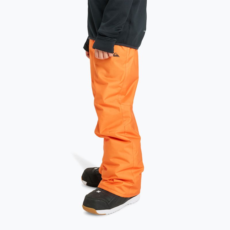 Kinder-Snowboardhose Quiksilver Estate orange peel 4