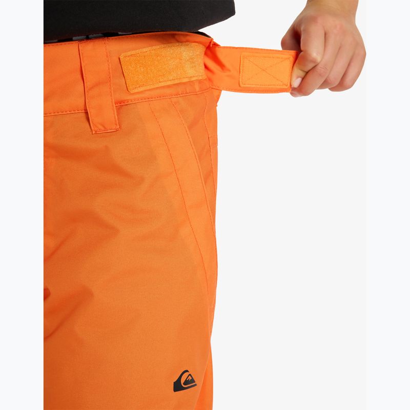 Kinder-Snowboardhose Quiksilver Estate orange peel 6
