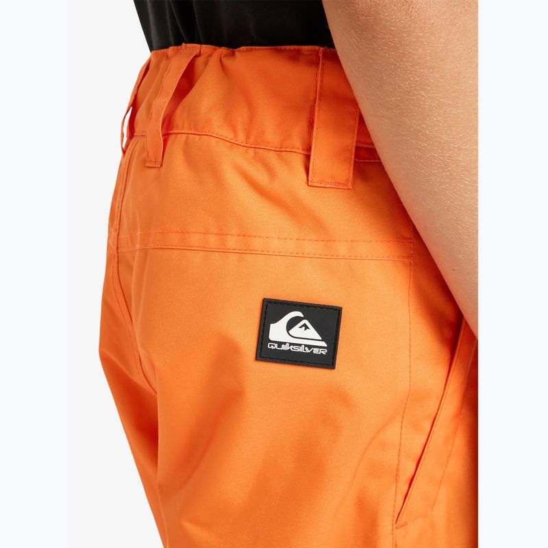 Kinder-Snowboardhose Quiksilver Estate orange peel 7