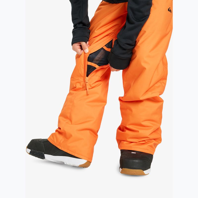Kinder-Snowboardhose Quiksilver Estate orange peel 8