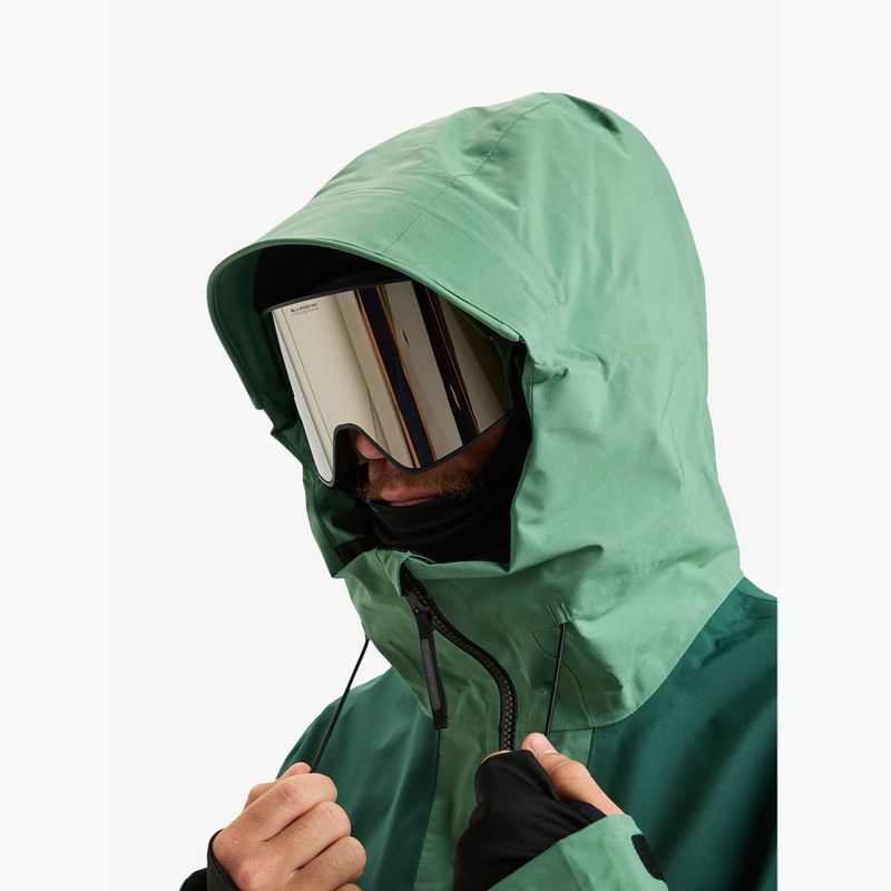 Kinder Snowboardjacke Quiksilver Forever Stretch GTX dark ivy 10