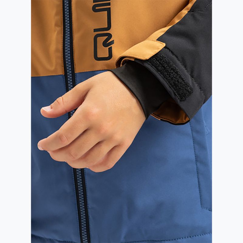 Kinder-Snowboardjacke Quiksilver Side Hit Block true navy 6