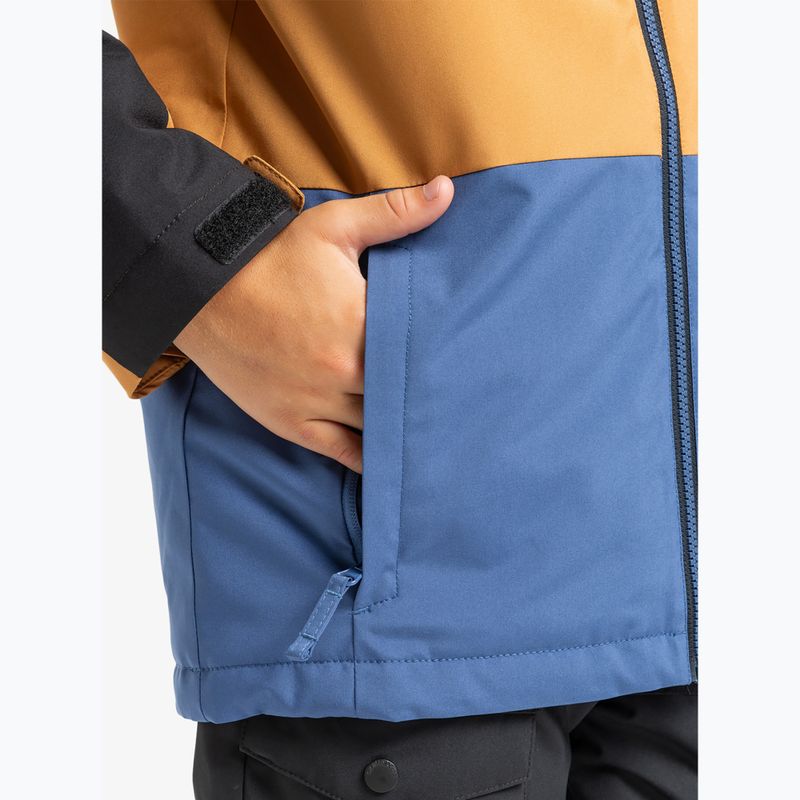 Kinder-Snowboardjacke Quiksilver Side Hit Block true navy 7