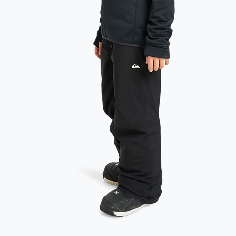 Kinder-Snowboardhose Quiksilver Estate true black 4