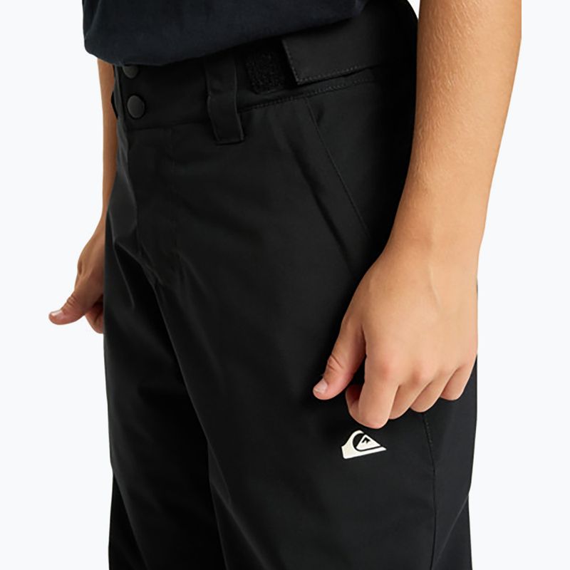 Kinder-Snowboardhose Quiksilver Estate true black 5