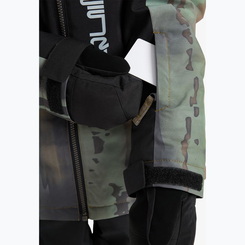 Kinder-Snowboardjacke Quiksilver Side Hit Block bloomfade dark ivy 6