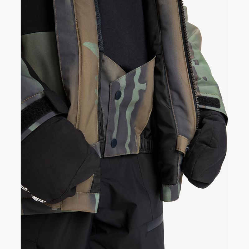 Kinder-Snowboardjacke Quiksilver Side Hit Block bloomfade dark ivy 7