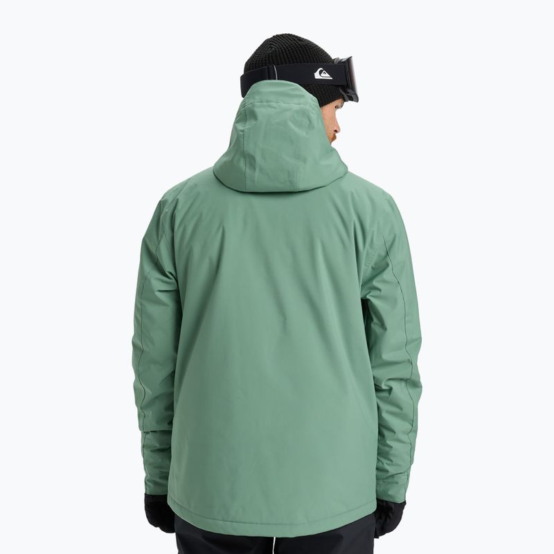 Herren-Snowboardjacke Quiksilver Sycamore Solid 20K dark ivy 3