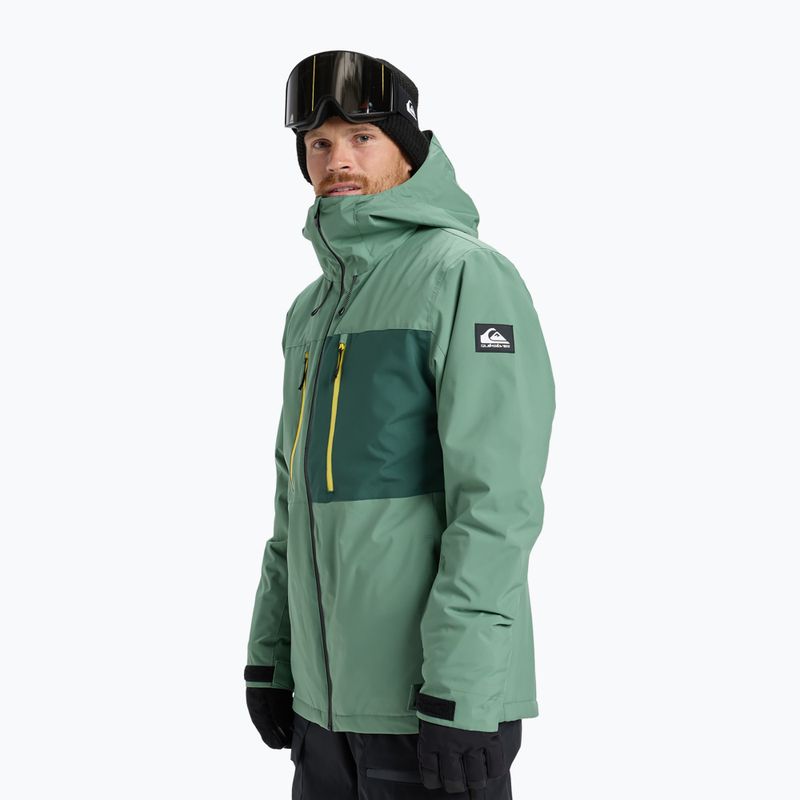 Herren-Snowboardjacke Quiksilver Sycamore Solid 20K dark ivy 4