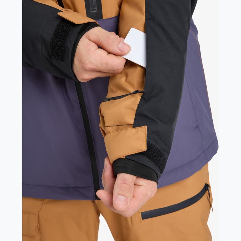 Herren-Snowboardjacke Quiksilver Sycamore Block 20K dark ivy 5