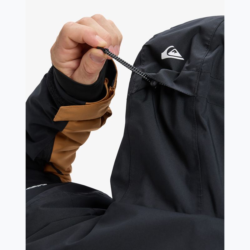 Herren-Snowboardjacke Quiksilver Sycamore Block 20K dark ivy 12