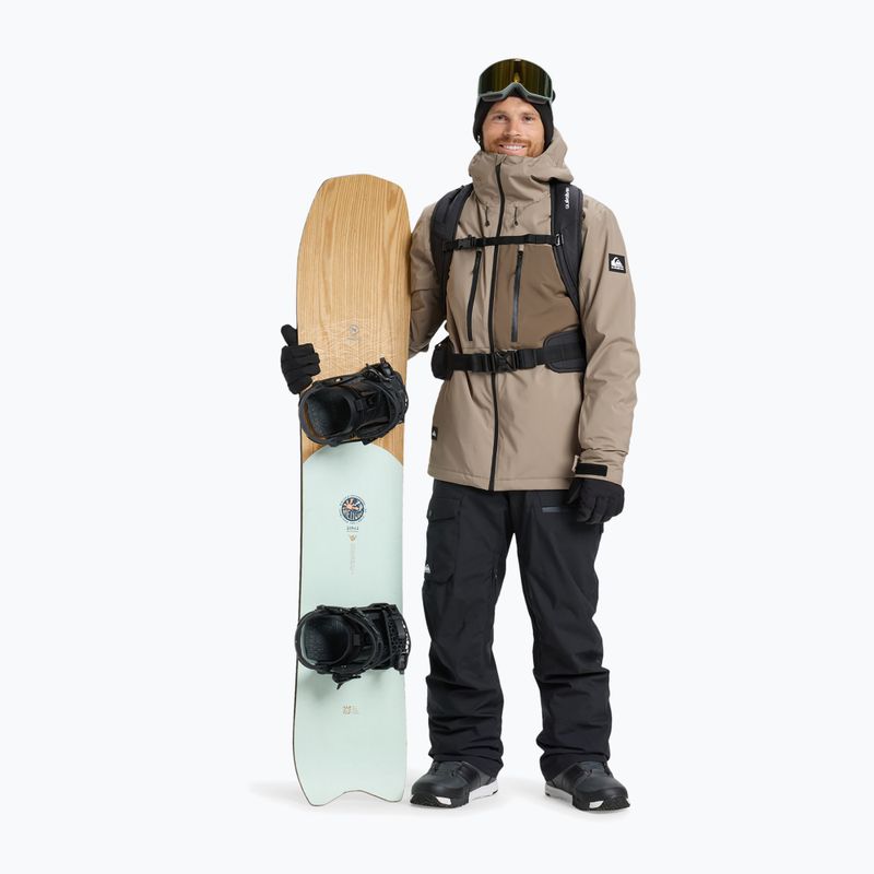 Kinder-Snowboardjacke Quiksilver Sycamore Solid 20K fallen rock 2