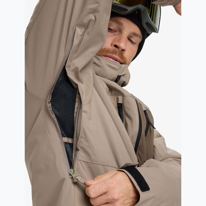 Herren-Snowboardjacke Quiksilver Sycamore Solid 20K fallen rock 7