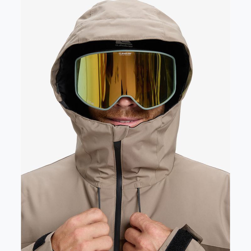 Herren-Snowboardjacke Quiksilver Sycamore Solid 20K fallen rock 8