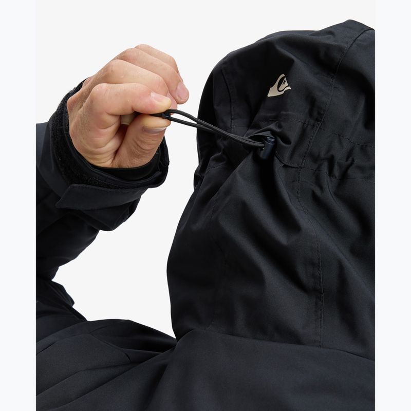 Herren Snowboardjacke Quiksilver The Edge true black 12