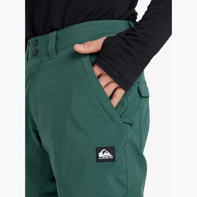 Kinder-Snowboardhose Quiksilver Estate trekking green 4