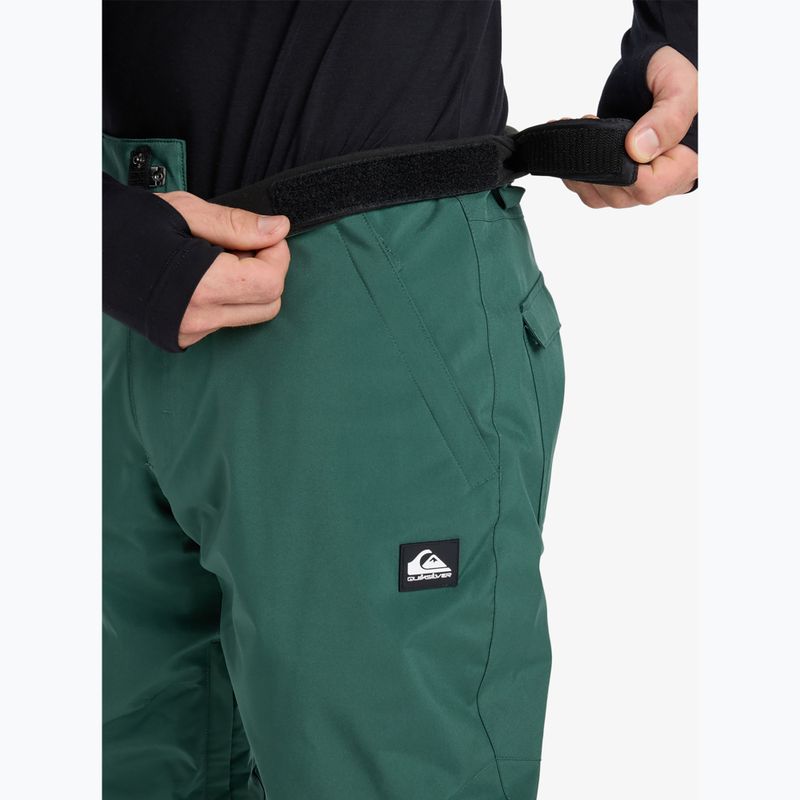Kinder-Snowboardhose Quiksilver Estate trekking green 7