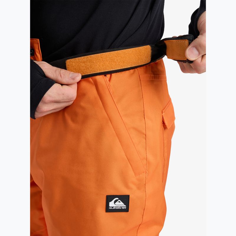 Kinder-Snowboardhose Quiksilver Estate orange peel 8