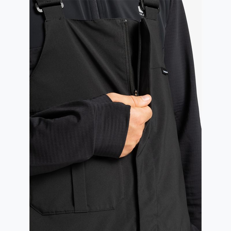 Herren-Snowboardhose Quiksilver Paramo Stretch 20K Bib true black 5
