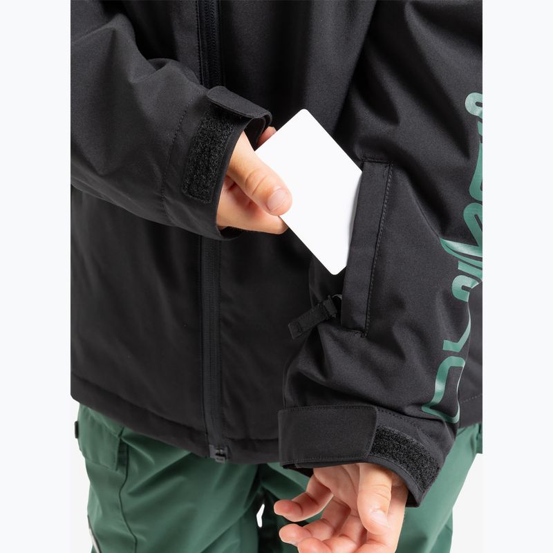 Kinder-Snowboardjacke Quiksilver Mission true black 5